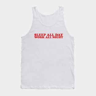 Sleep All Day Tank Top